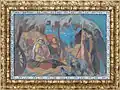 Maurice Denis, L'Adoration des bergers. Huile sur carton, vers 1899. Collection particulière.