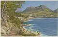 L'anse de l'Arène, Cassis (dessin, 1923).