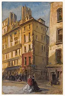 Le même coin, vers 1880.