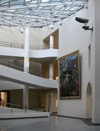 Atrium du musée d'Art Roger-Quilliot.