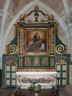 Retable de la chapelle