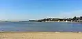L'embouchure de la Laïta, vue depuis Guidel-Plages.
