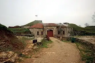 L'entrée du fort.