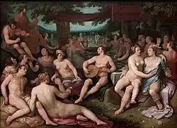 Cornelis Cornelisz, L'humanité avant le déluge, 1615, huile sur bois, 112 x 155 cm, Musée des Augustins de Toulouse, Inv. 2004 1 58.