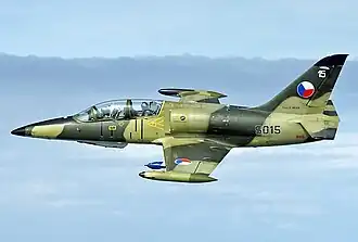 Vue de l'avion.