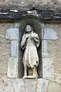 Statue de saint Jean-Baptiste.