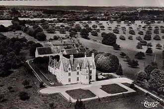 Vue aérienne.