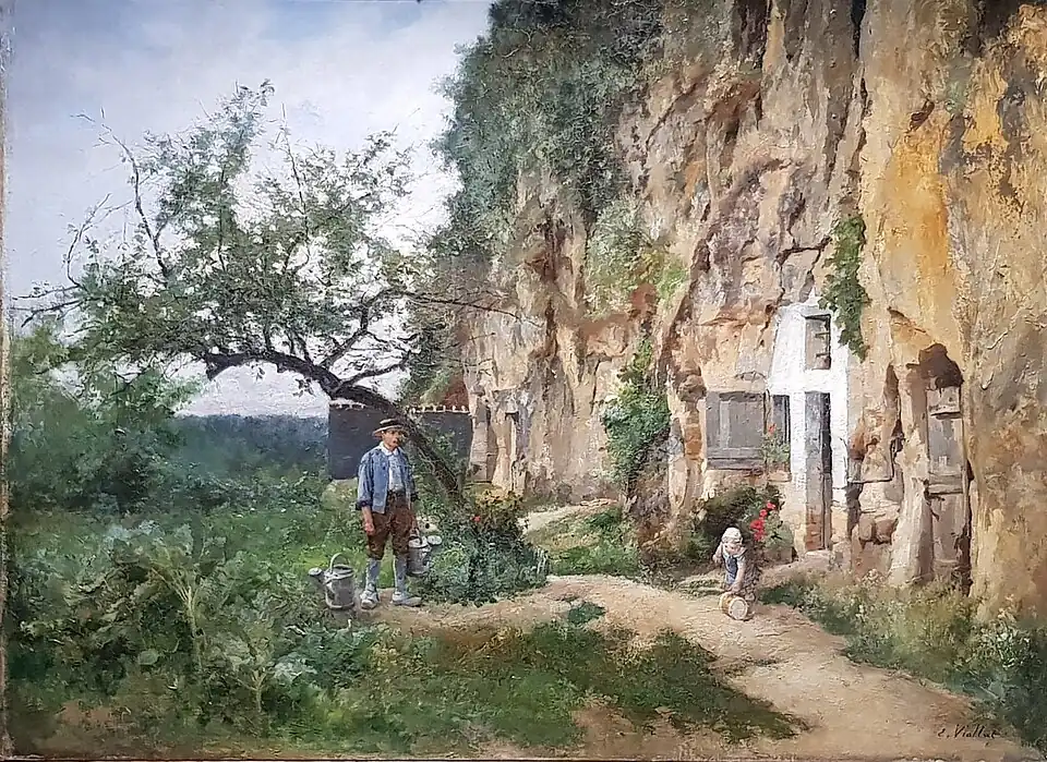 Popine à Vernou.