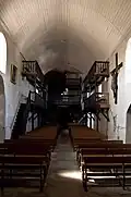 L'intérieur.
