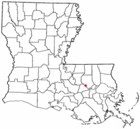 Localisation de French Settlement  (anciennement La Côte-Française)