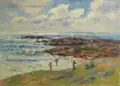 Henry Moret,La récolte des goémons à Névez, 1908.