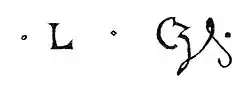 signature de Maître L. Cz.