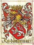 Signe de Bohême (Livro do Armeiro-Mor [livre du maître armurier], 1509)