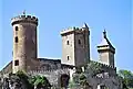Foixchâteau des comtes de Foix(42°&nbsp;57′&nbsp;56″&nbsp;N, 1°&nbsp;36′&nbsp;18″&nbsp;E)