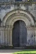 Portail de l'église.