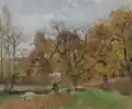 Le ru de Montbuisson, peint par Pissarro.