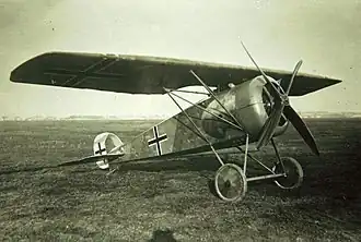 Vue de l'avion.