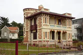 Villa Plaisance, mairie annexe de Lacanau-Océan.