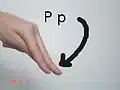 La lettre P