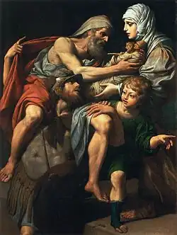 Enée et Anchise,Leonello Spada (~1615)