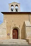 Portail, clocher et contreforts