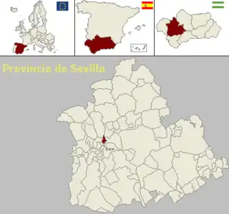 Localisation de La Algaba