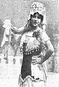 La Argentinita en 1916, magazine Mundo Gráfico.