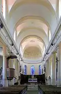 L'intérieur d'église de l'Assomption-de-Notre-Dame.
