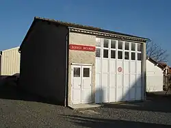 L'ancien centre de première intervention en 2012.