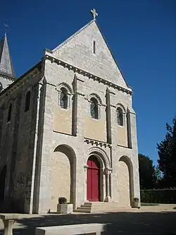 La façade après restauration en 2012.