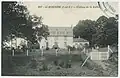 Le château de la Vallée au début du XXe&nbsp;siècle (carte postale).
