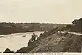 L'étang de Chevré au début du XXe&nbsp;siècle (carte postale).