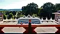 Vue de la fontaine depuis le premier étage.