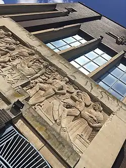 Bourse du Travail de Calais, monument Art Déco classé.