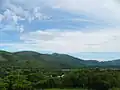 Vue de La Caldera depuis la statue du Christ