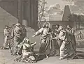 La Cananéenne, d'après Jean-Germain Drouais.
