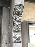 Porte gothique (détail).