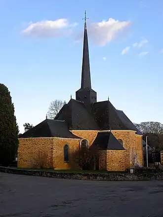 L'église paroissiale Saint-Joseph.
