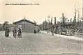 La Chapelle-Bouëxic ːla gare du tramway (carte postale).