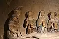 Nicodème et les trois Marie.