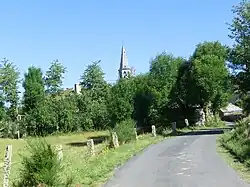 Entrée du village.
