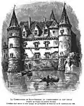La commanderie de Saint Georges au commencement du XIXe siècle.