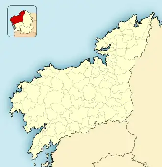 (Voir situation sur carte : province de La Corogne)