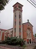 Une église.