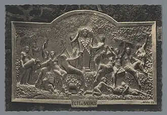 Fête de Bacchus de Gustave Navlet.