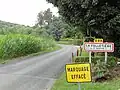 Entrée de La Folletière, commune de Saint-Martin-de-l'If.