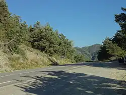 Col de Luens (1&nbsp;050&nbsp;m).