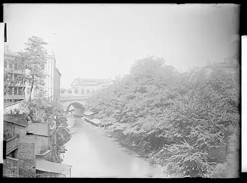 La Garonnette au début du XXe siècle, photographie d'Eugène Trutat conservée au muséum de Toulouse.