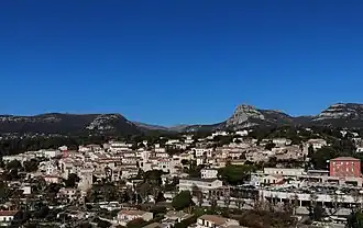 Vue du village.