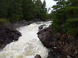 La Grande Chute en août 2022